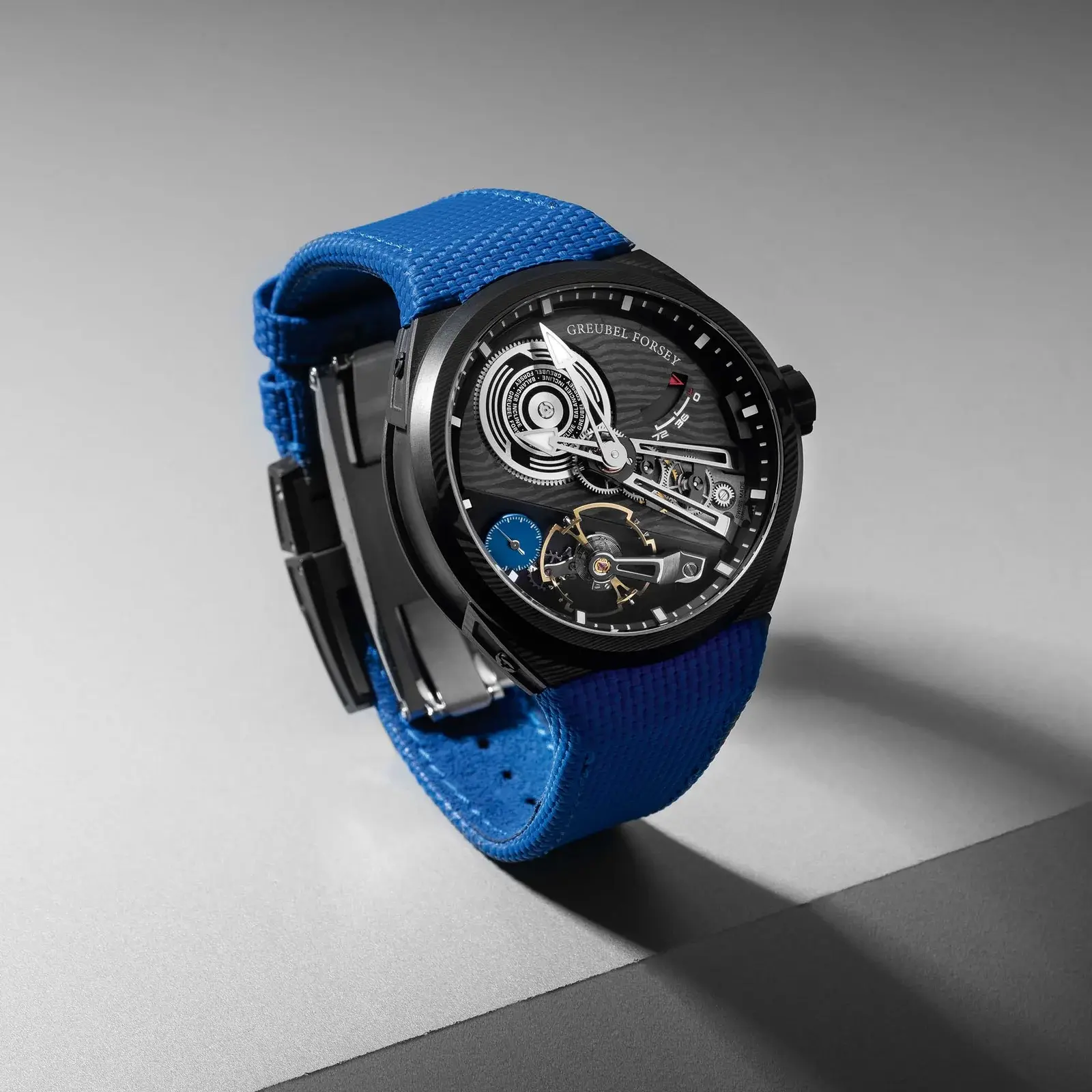 Greubel Forsey Balancier Convexe S2 Blue Edition Full Carbon Watch — photo 2