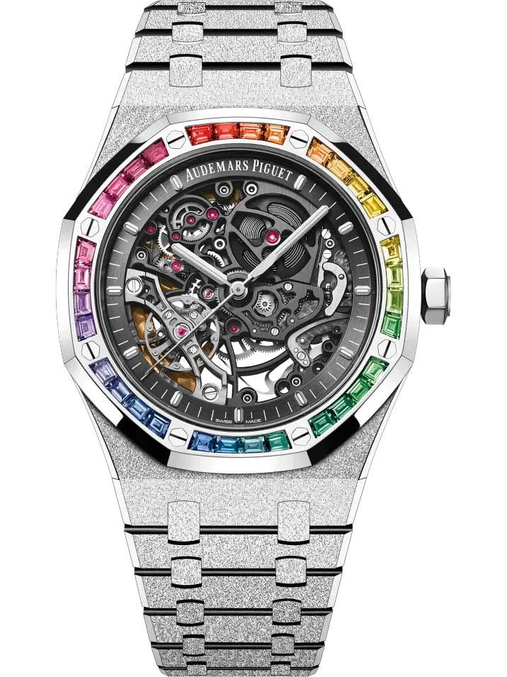 Royal Oak Frosted Gold Double Balance Wheel Openworked (Ref. 15412BC.YG.1224BC.03-B) — main photo