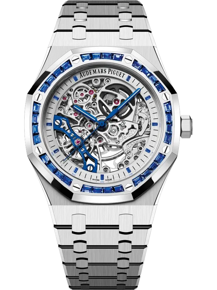 Royal Oak Double Balance Wheel Openworked Special Edition ( Ref. 15412BC.SS.1220BC.02) — main photo