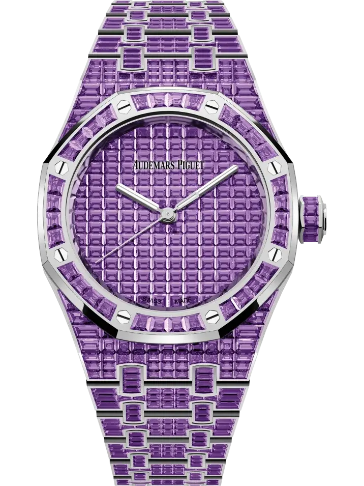 Royal Oak Selfwinding Amethyst “50th Anniversary” (Ref. 15554BC.AY.1274BC.01) — main photo