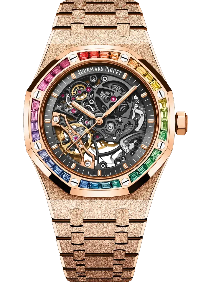 Royal Oak Frosted Gold Double Balance Wheel Openworked (Ref. 15412OR.YG.1224OR.01-B) — main photo