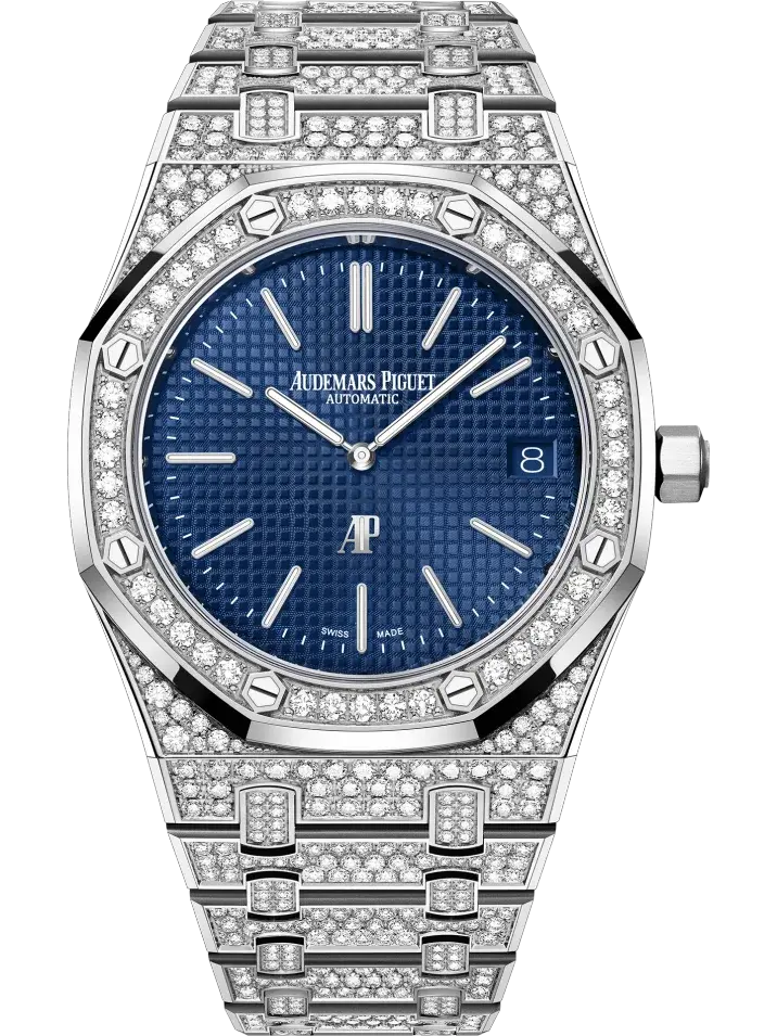 Royal Oak “Jumbo” Extra-Thin Special Edition  (Ref. 16202BC.ZZ.1241BC.02) — main photo