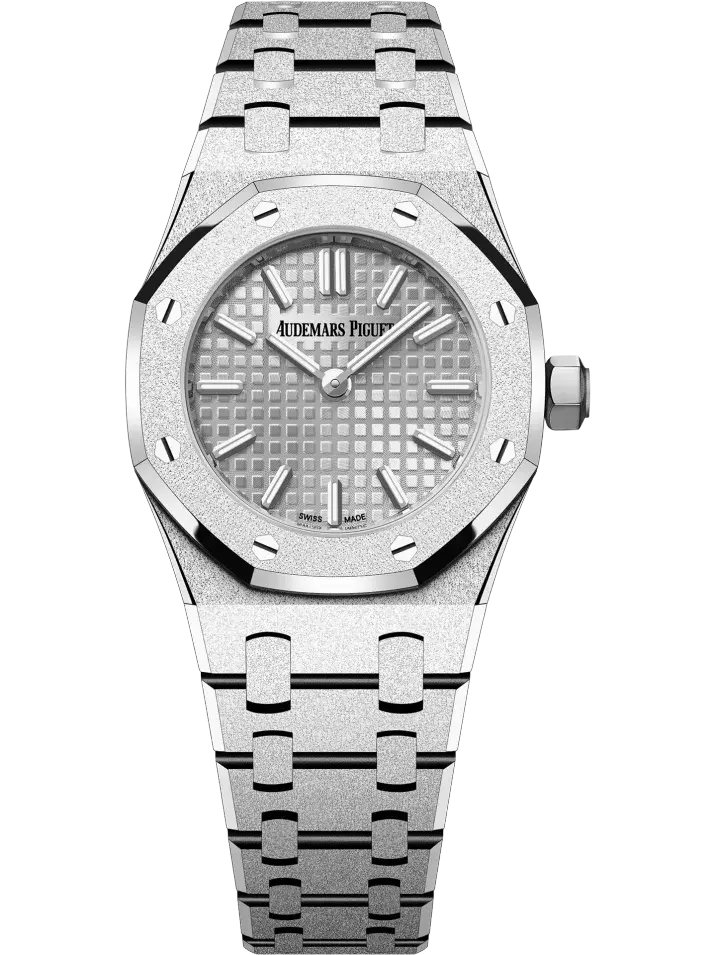 Royal Oak Mini Frosted Gold Quartz (Ref. 67630BC.GG.1312BC.01) — main photo