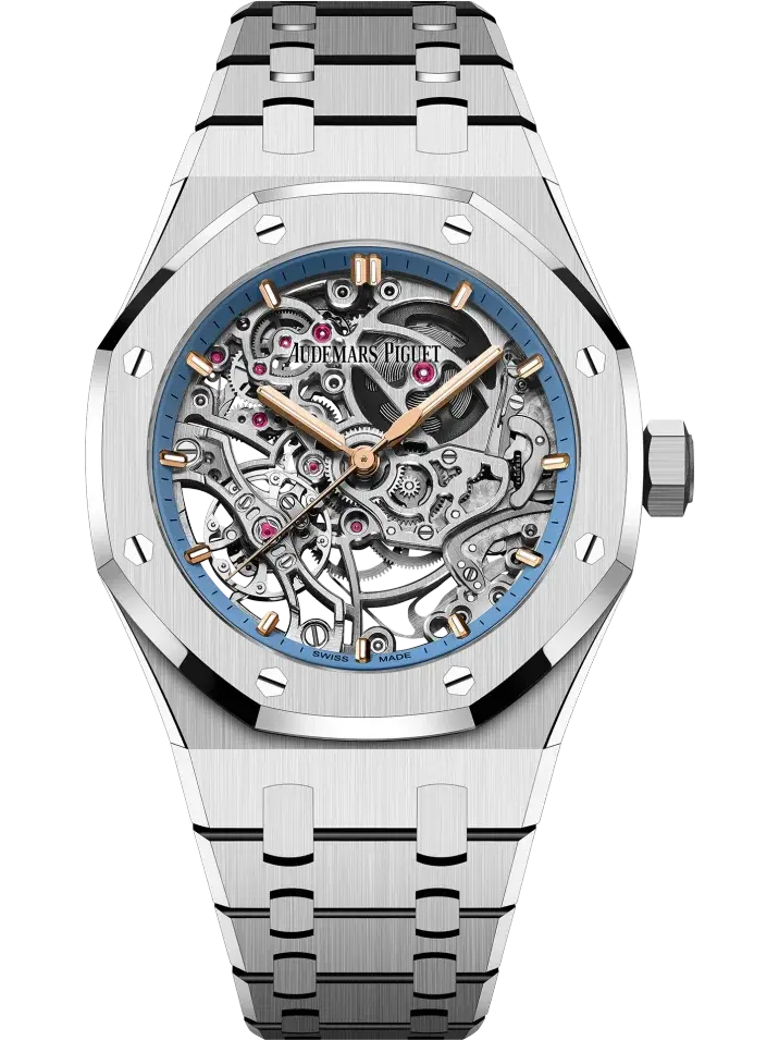 Royal Oak Double Balance Wheel Openworked (Ref. 15467BC.OO.1256BC.01) — main photo