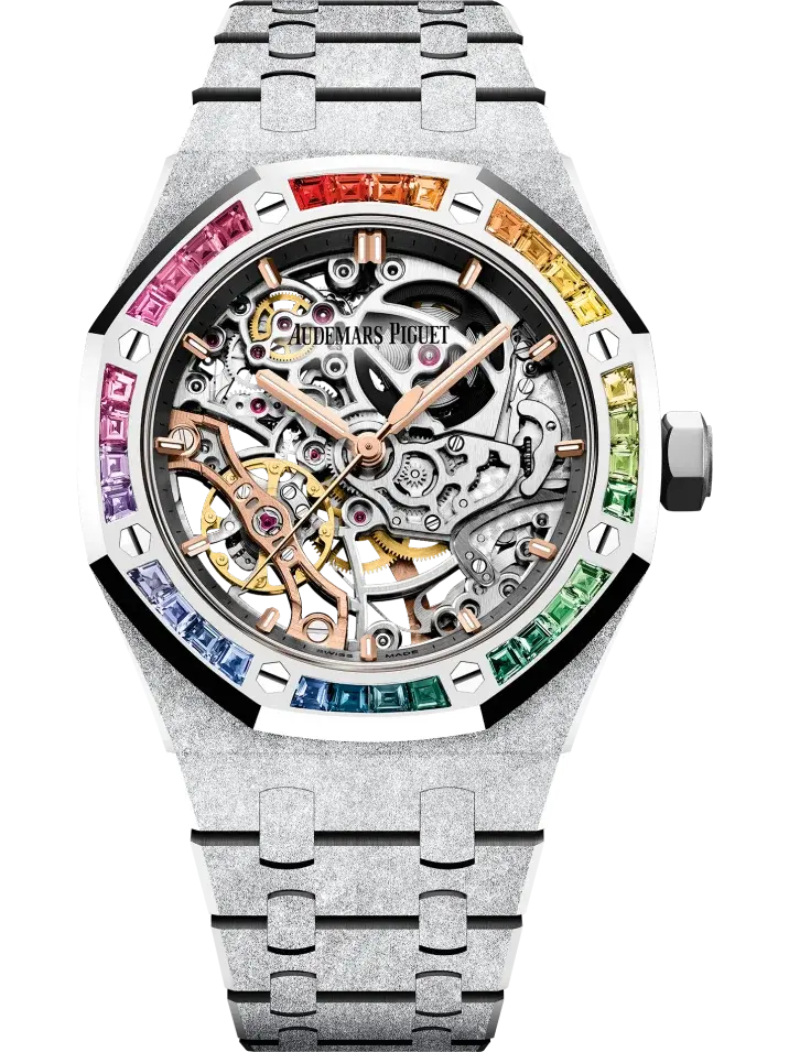 Royal Oak Frosted Gold Double Balance Wheel Openworked (Ref. 15468BC.YG.1259BC.01-B) — main photo