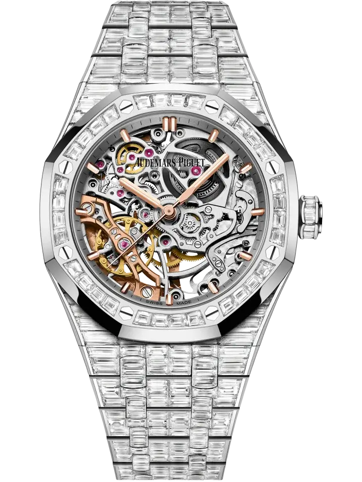 Royal Oak Double Balance Wheel Openworked (Ref. 15469BC.ZZ.1260BC.01-A) — main photo