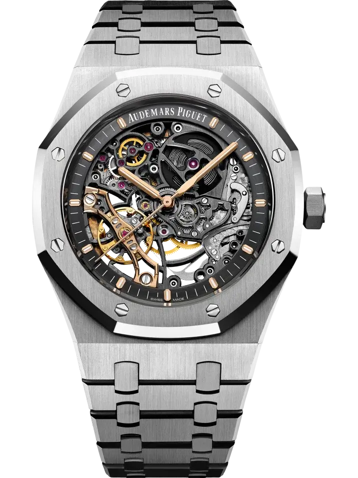 Royal Oak Double Balance Wheel Openworked (Ref. 15407ST.OO.1220ST.01) — main photo