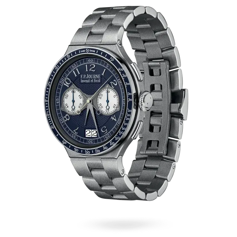 CHRONOGRAPHE RATTRAPANTE – Ref. CMS/CM Calibre 1518 (Blue) — photo 2
