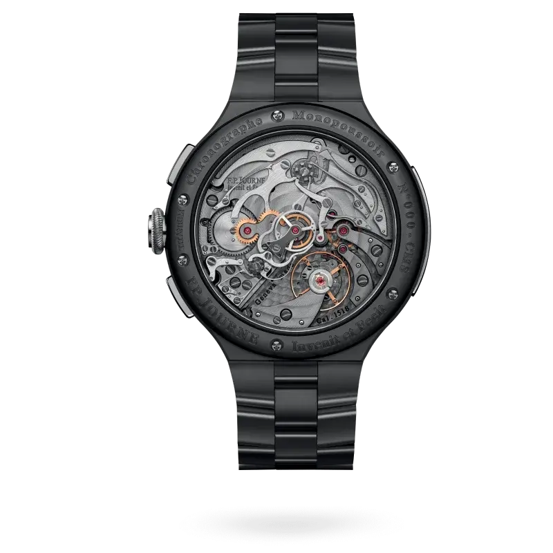 CHRONOGRAPHE RATTRAPANTE – Ref. CMS/CM Calibre 1518 (Black) — photo 3