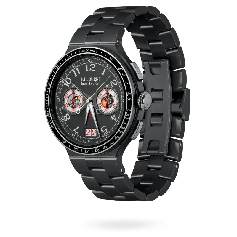 CHRONOGRAPHE RATTRAPANTE – Ref. CMS/CM Calibre 1518 (Black) — photo 2