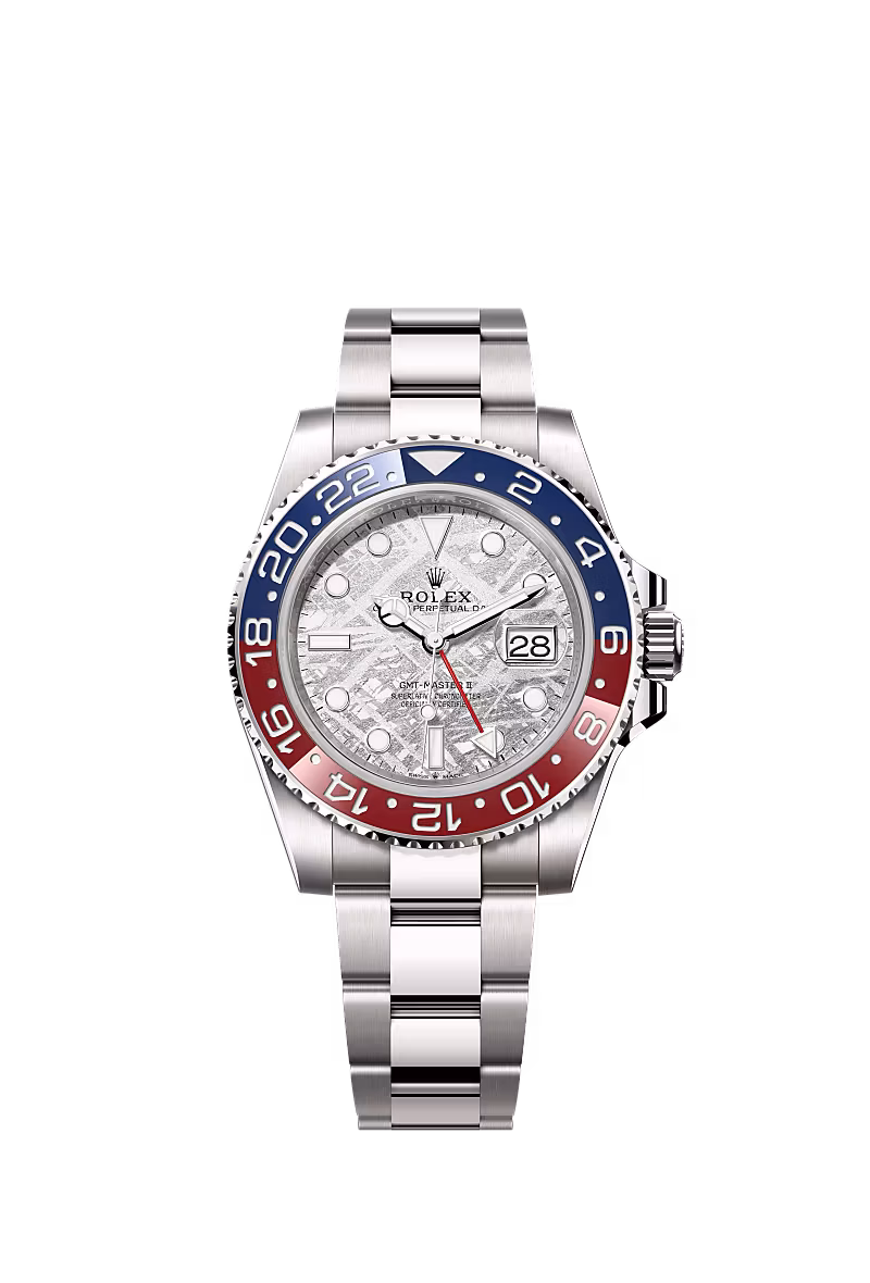 GMT-Master II  Oyster, 40 mm, white gold  Reference 126719BLRO — main photo