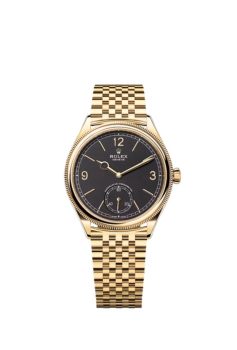 1908  39 mm, 18 ct yellow gold, polished finish  Reference 52508 — main photo