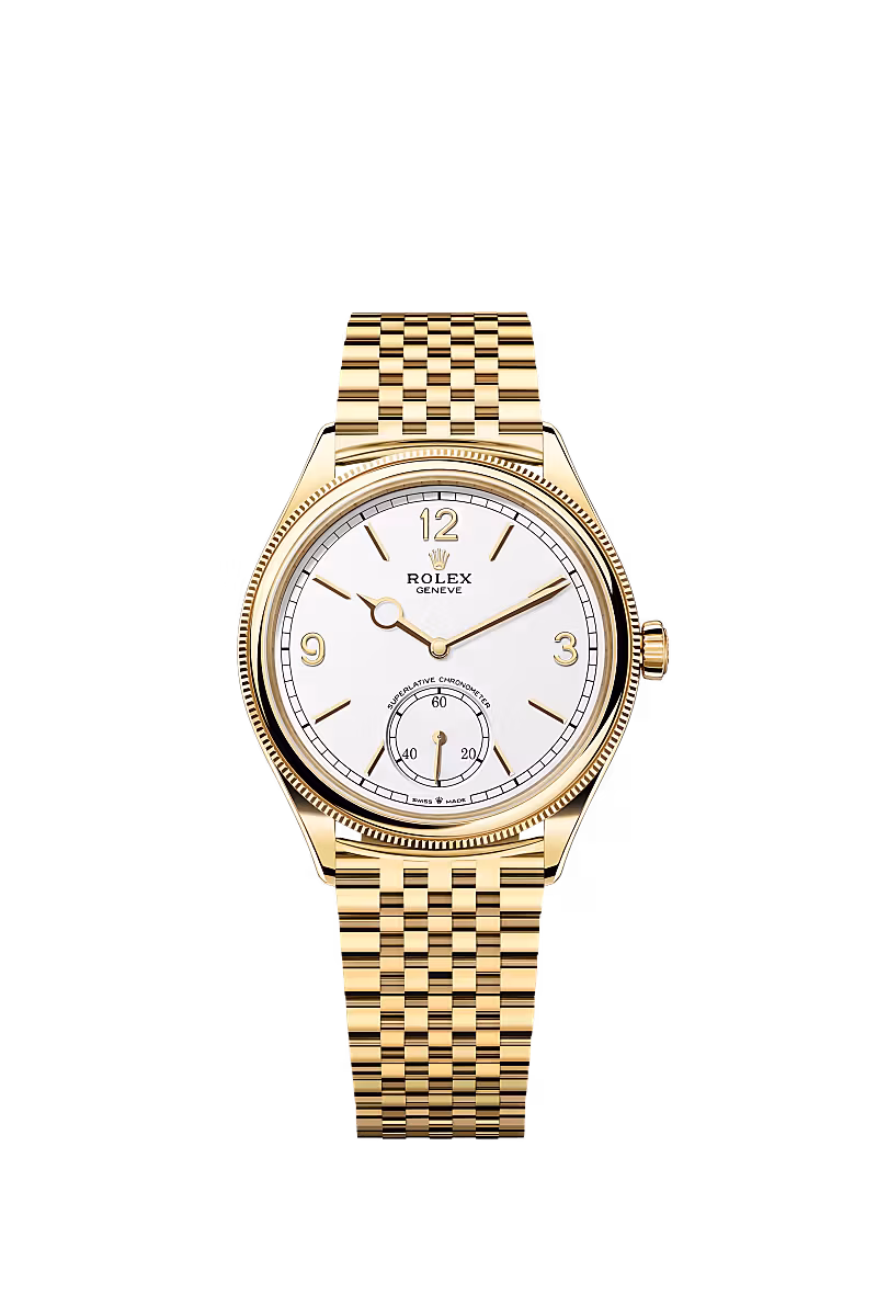 1908  39 mm, 18 ct yellow gold, polished finish  Reference 52508 — main photo