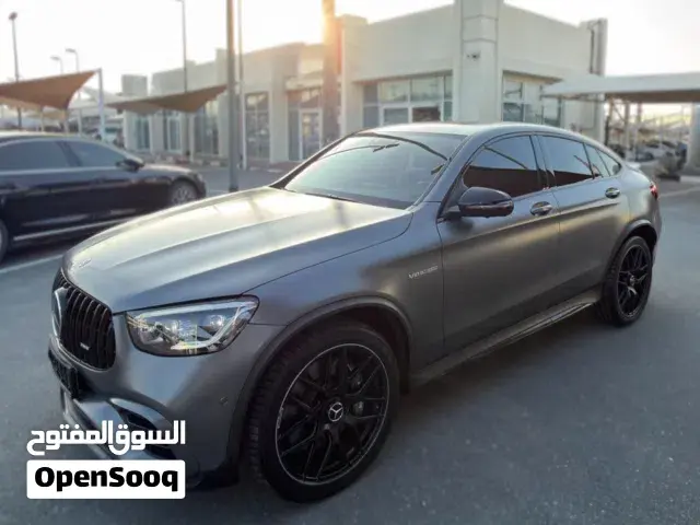 2020 GLC 63 AMG COUPE - 3,500 AED/MONTH - ORIGINAL MATTE PAINT - مواصفات المانية متاحة للتقسيط