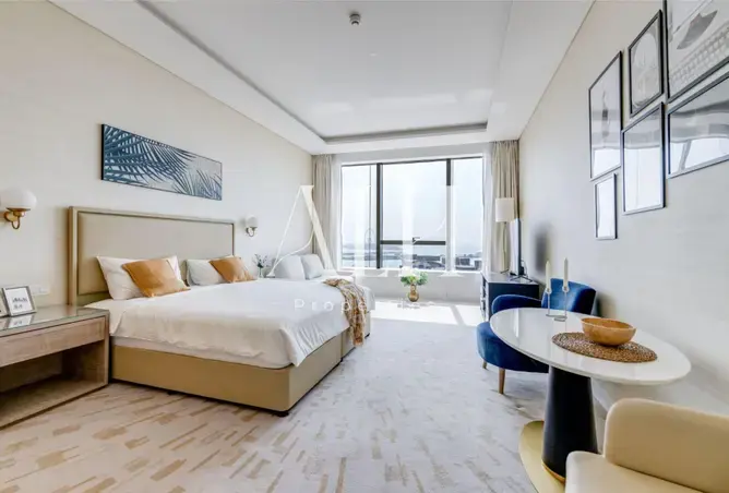 Panoramic Sea View | Furnished Studio | Palm Tower