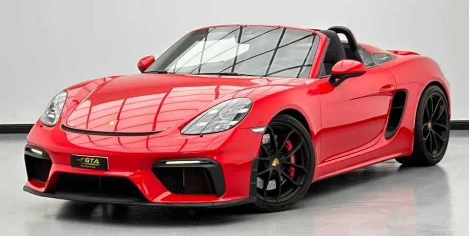 2020 Porsche 718 Spyder, 2028 Porsche Warranty, Porsche Full Service History, GCC 2020
