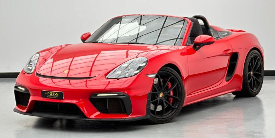 2020 Porsche 718 Spyder, 3 Years Porsche Warranty, Porsche Full Service History, GCC 2020